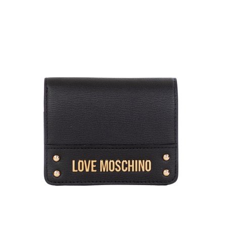 LOVE MOSCHINO Brieftasche mit Schriftzug Logo JC5703PP1LLD0000 NERO