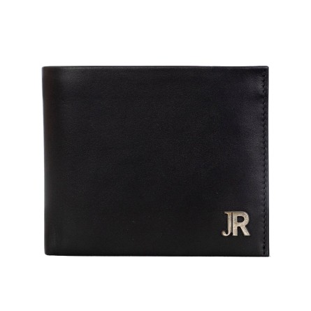 JOHN RICHMOND - Portemonnaie aus Leder mit Metallmonogramm