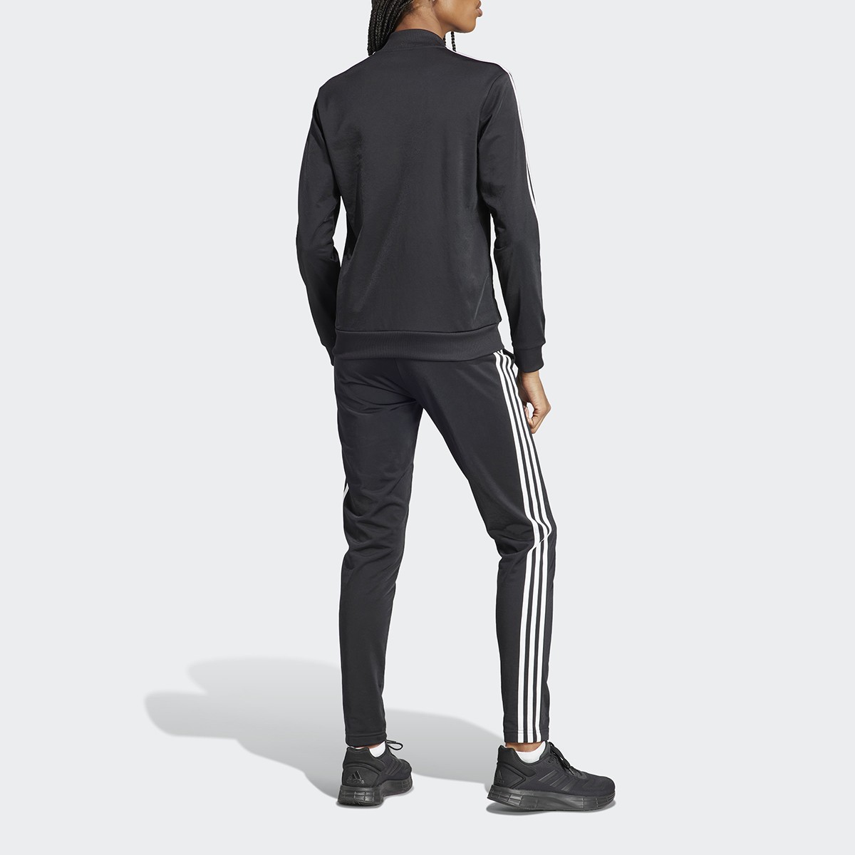 ADIDAS Essentials 3 Stripes Jumpsuit IJ8781 NERO BIANCO