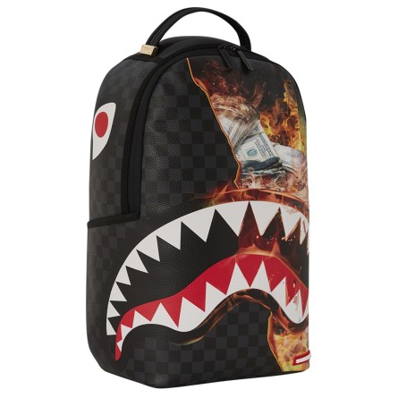 SPRAYGROUND Mochila Shark Check 910B6358NSZ NERO