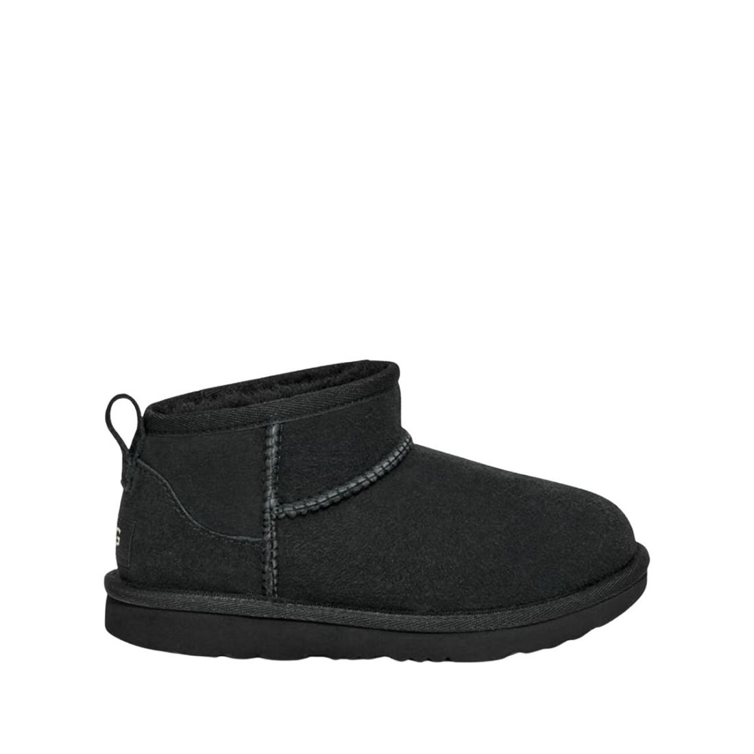 UGG - Tronchetto da bambina Classic Ultra Mini - Colore: Nero,Taglia: 32½
