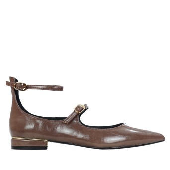 EXÉ - Escarpins à brides en faux cuir