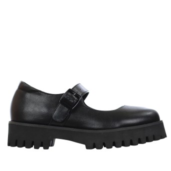 EXÉ - Mocassins en simili-cuir avec lanière