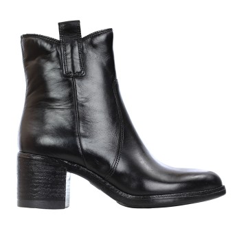 MJUS - Tronchetto in pelle con zip