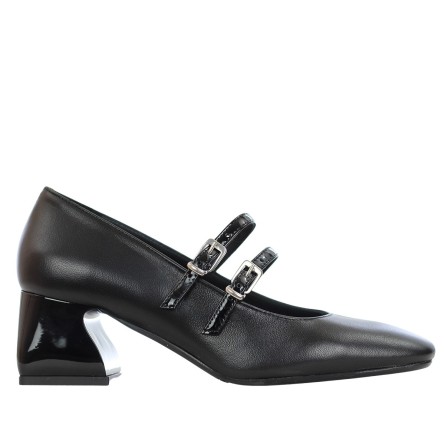 G.P. BOLOGNA - Pump leather with straps