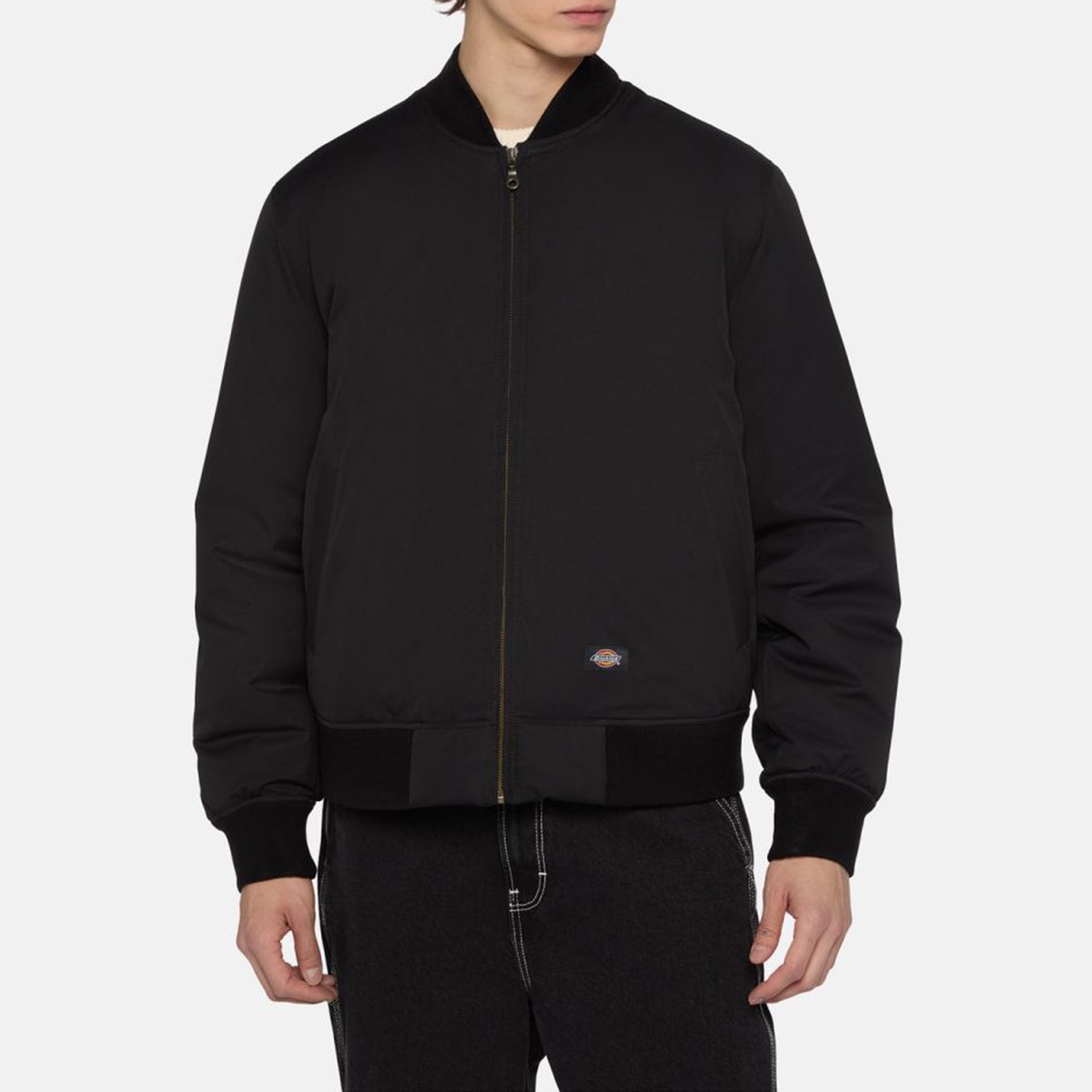 ジャケット・アウター 90s DICKIES Black short bomber jacket 90s DICKIES Black short bomber jacket
