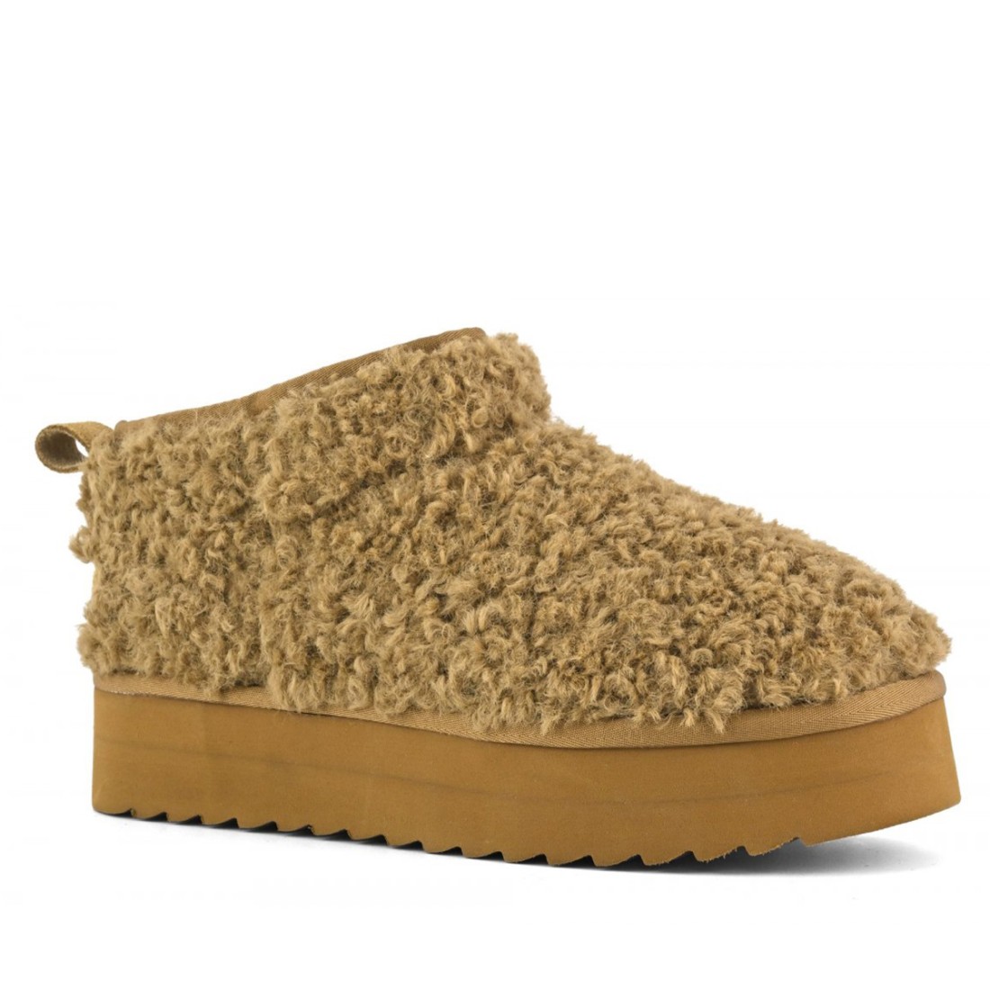 送料無料◆2024新品  COLORS HC.YWPLA04/TAN - boot ankle teddy hair - CALIFORNIA OF 靴