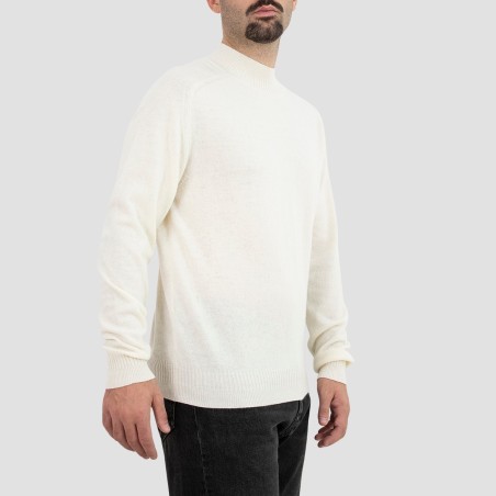 GRIFONI - Pull en laine mélangée tricotée