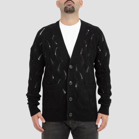 GRIFONI - Wool Blend Cardigan