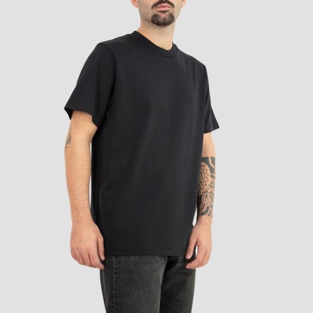 GRIFONI - Baumwoll-T-Shirt mit Logo-Aufnäher