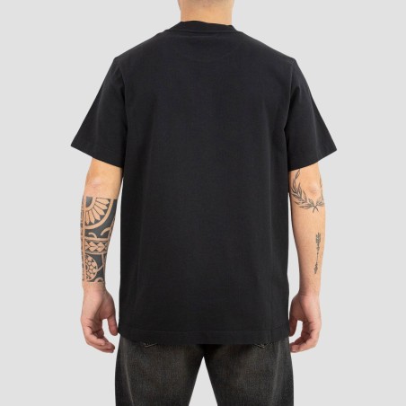 GRIFONI - Baumwoll-T-Shirt mit Logo-Aufnäher