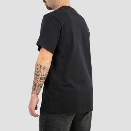 GRIFONI - Camiseta de algodón con parche del logotipo