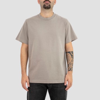 GRIFONI - T-shirt in cotone con patch logo