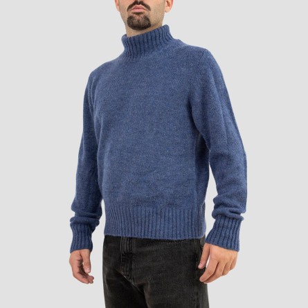 GRIFONI - Dolcevita in misto lana lavorato a maglia GRIFONI - Dolcevita in misto lana lavorato a maglia