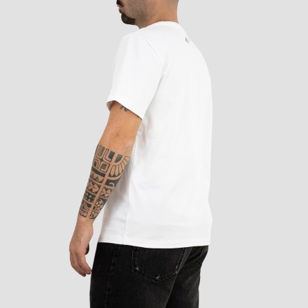 LES HOMMES - T-Shirt mit Logo Schriftzug LES HOMMES - T-Shirt mit Logo Schriftzug