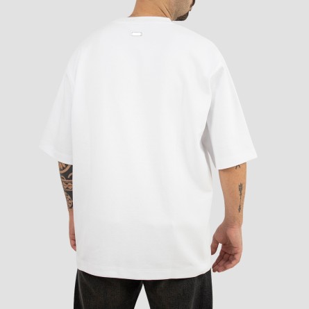 LES HOMMES - T-Shirt mit Logo Schriftzug LES HOMMES - T-Shirt mit Logo Schriftzug