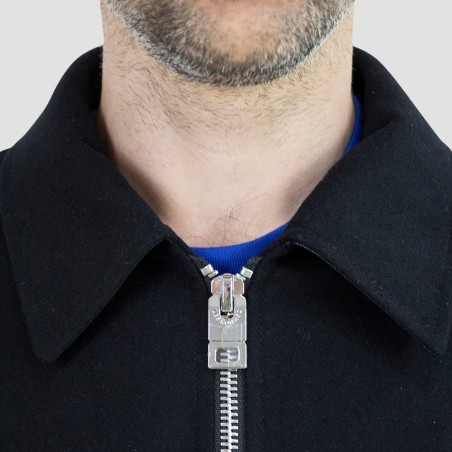 LES HOMMES - Jacket with logo patch