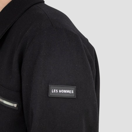 LES HOMMES - Giubbino con patch logo