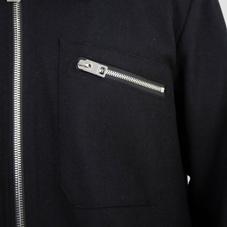 LES HOMMES - Jacke mit Logoaufnäher LES HOMMES - Jacke mit Logoaufnäher