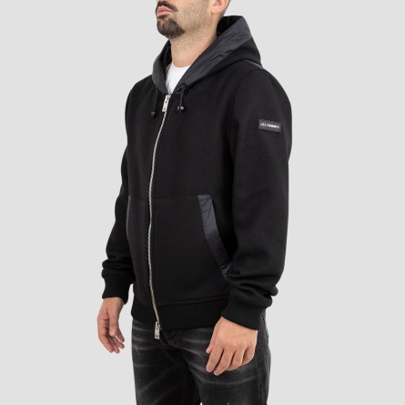 LES HOMMES - Jacke mit Logoaufnäher LES HOMMES - Jacke mit Logoaufnäher