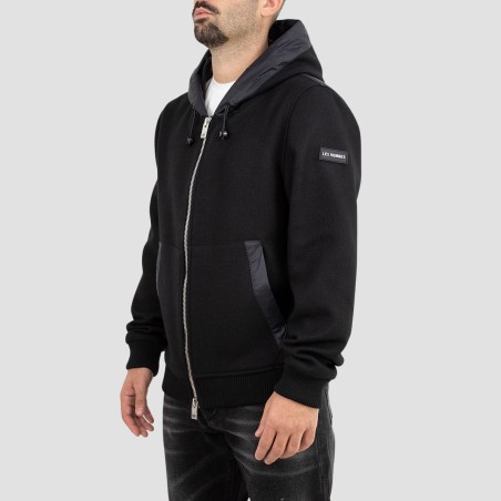 LES HOMMES - Jacke mit Logoaufnäher