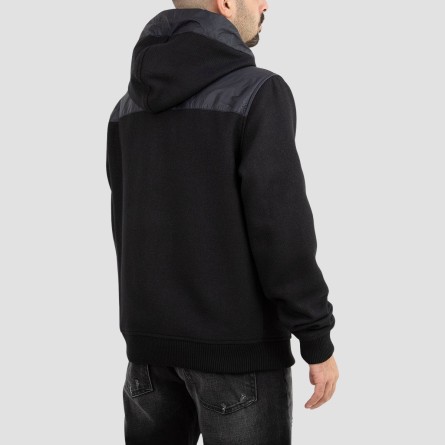 LES HOMMES - Jacke mit Logoaufnäher LES HOMMES - Jacke mit Logoaufnäher