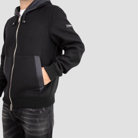 LES HOMMES - Jacke mit Logoaufnäher