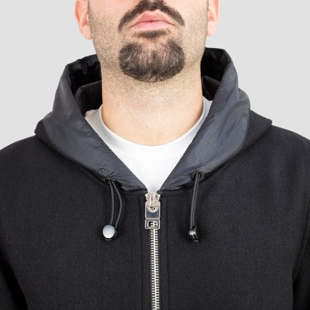 LES HOMMES - Jacket with logo patch