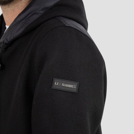 LES HOMMES - Jacke mit Logoaufnäher