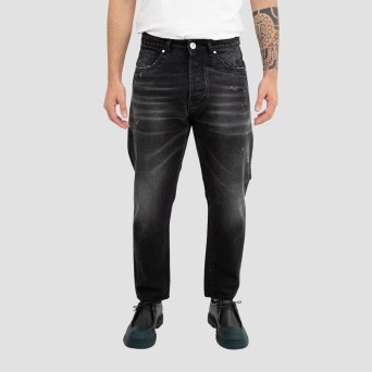 LES HOMMES - Jeans with logo patch