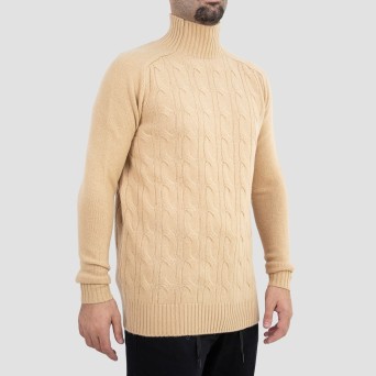 OUT/FIT - Cuello alto con tejido trenzado 2