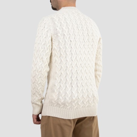 OUT/FIT - Maglione con trama a treccia