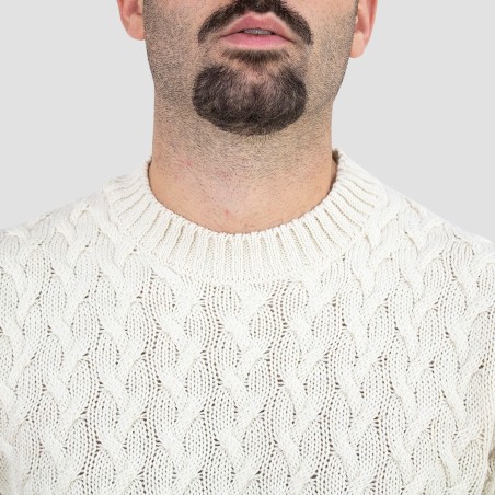 OUT/FIT - Sweater with braided weave