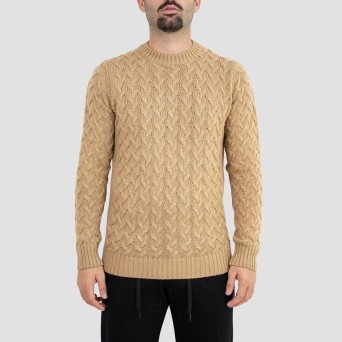 OUT/FIT - Sweater with braided weave