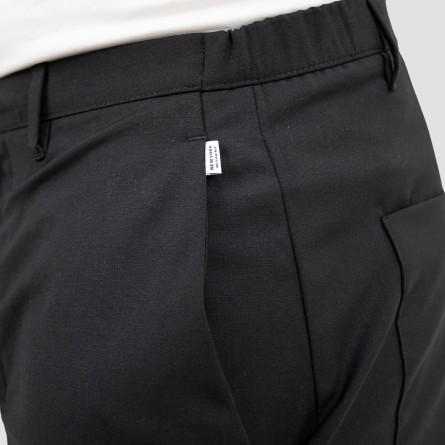 NEW YORK RESIDENT - Trousers with logo patch and Velcro NEW YORK RESIDENT - Trousers with logo patch and Velcro