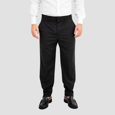 NEW YORK RESIDENT - Trousers with logo patch and Velcro NEW YORK RESIDENT - Trousers with logo patch and Velcro