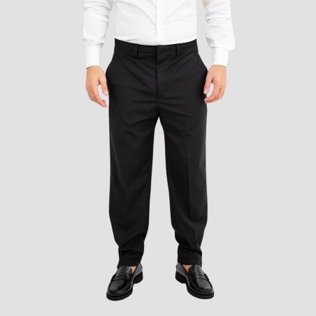 NEW YORK RESIDENT - Pantalon avec patch logo et fermetures velcro