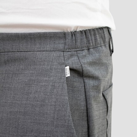 NEW YORK RESIDENT - Pantalone con patch logo e velcro NEW YORK RESIDENT - Pantalone con patch logo e velcro