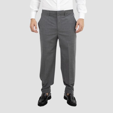 NEW YORK RESIDENT - Pantalone con patch logo e velcro NEW YORK RESIDENT - Pantalone con patch logo e velcro