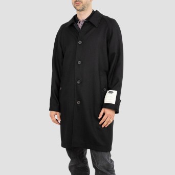 NEW YORK RESIDENT - Coat with logo patch