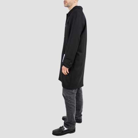 NEW YORK RESIDENT - Coat with logo patch