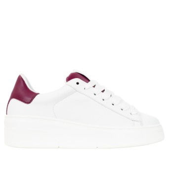 BY.ERN. - Leather sneakers with logo