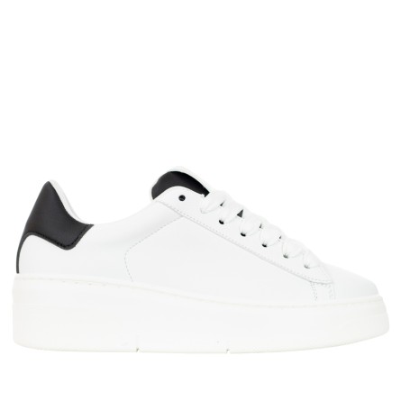 BY.ERN. - Leather sneakers with logo