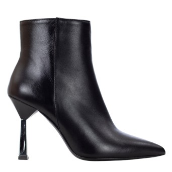 G.P. BOLOGNA - Bottines en cuir avec fermeture éclair