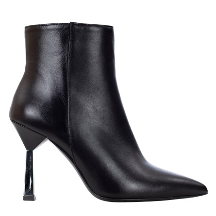 G.P. BOLOGNA - Bottines en cuir avec fermeture éclair