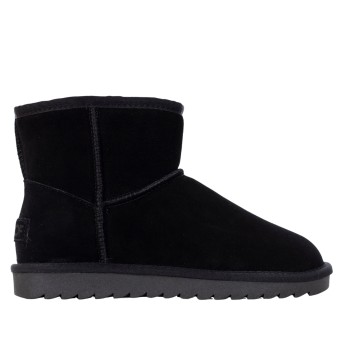 COLORS OF CALIFORNIA - suede ankle boot with logo