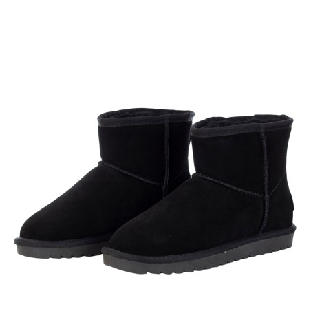 COLORS OF CALIFORNIA - suede ankle boot with logo