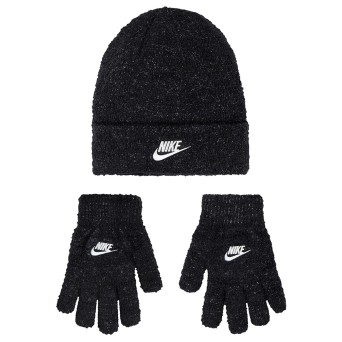 NIKE - Unisex Kinder Twinkle Cozy Apex Beanie Handschuhe und Mütze Set