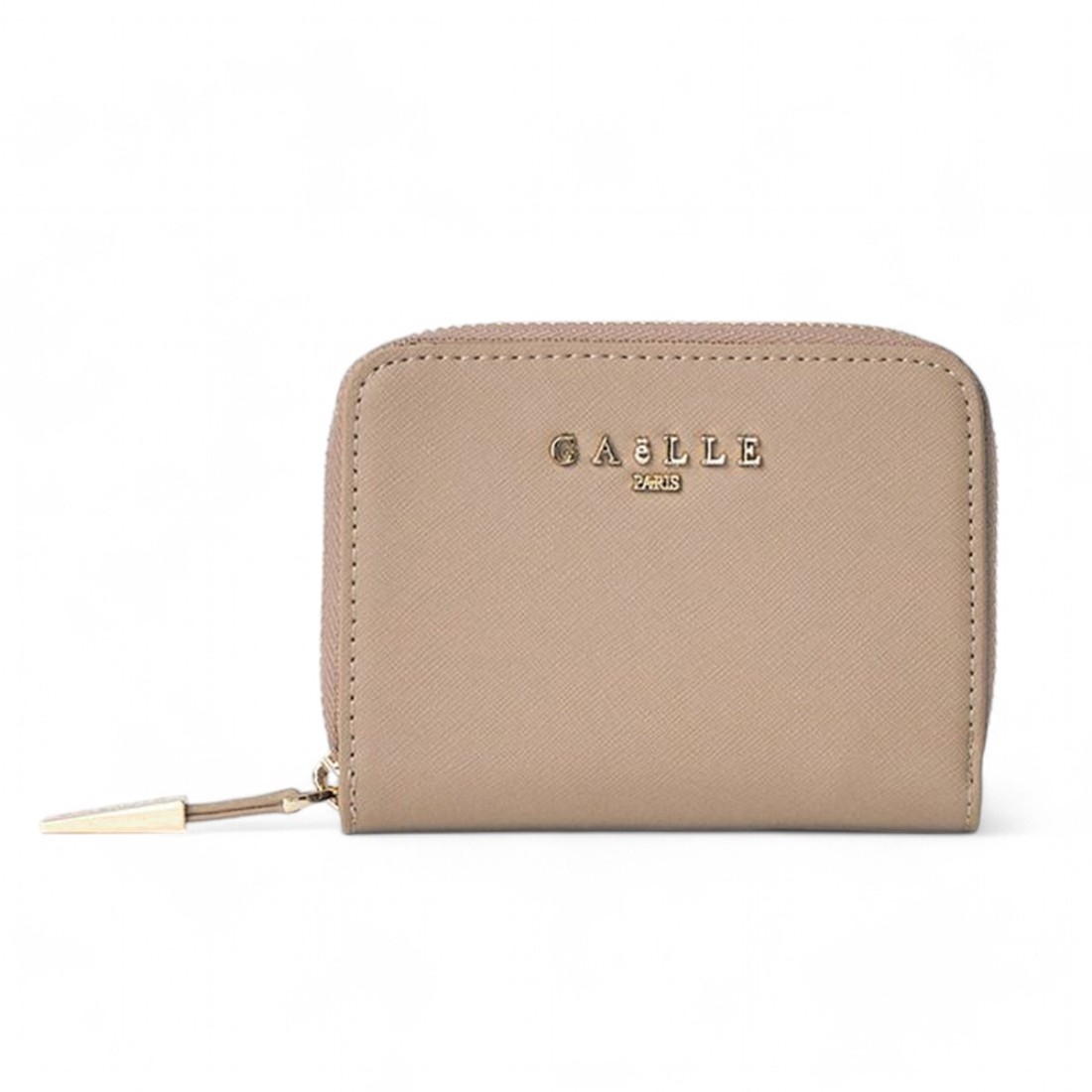 GAELLE PARIS Mini portafoglio con logo GAACW01210 CAMMELLO
