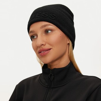 GUESS - Casquette avec logo en lettres gaufrées